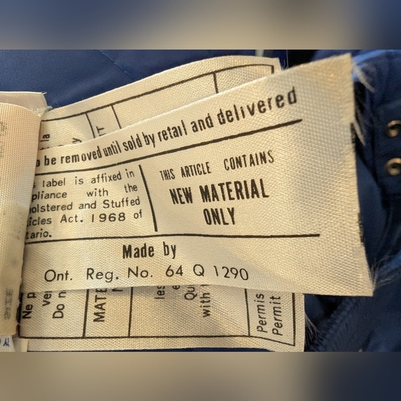 Vintage JC Killy Snowpant Bibs. Never Worn EU 44 Blue With White Racer Stripe - Picture 10 of 11